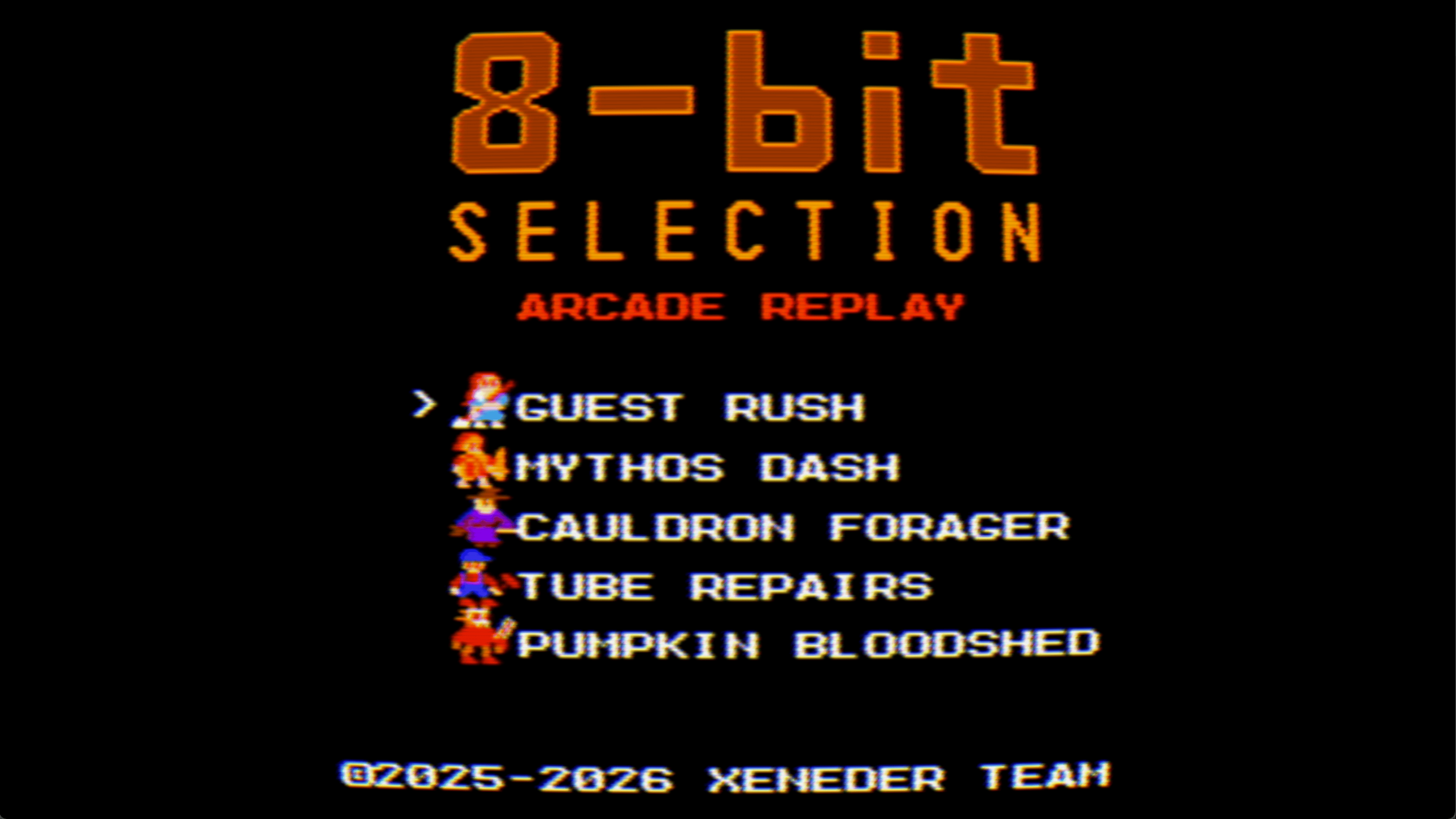 8-Bit Selection: Arcade Replay screenshot